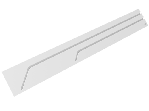 Assunta RECTA - Side guide rails WHITE